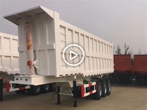Triple Axle Dump Truck Trailer Video