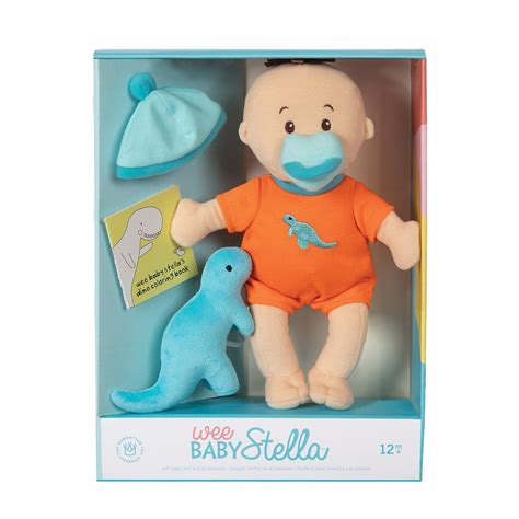 Manhattan Toy Wee Baby Stella Tiny Dino Set 12 Baby Dolls