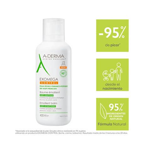 A Derma Exomega Control Bálsamo Emoliente X 400ml Farmacia Leloir