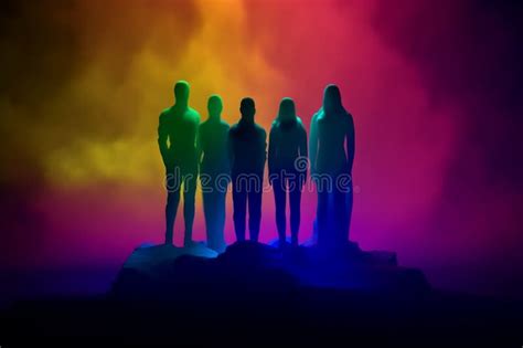 Lgbt Gay Pride Lgbtq Rainbow Flag Truth Minority Support Equal Rights Solidarity Stock