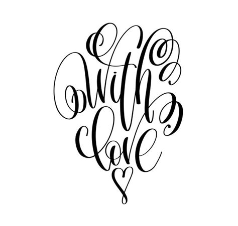 One Life One Love Hand Lettering Inscription Text To Valentines Day