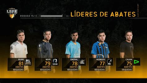 Com 81 Abates Ruan Lidera Briga Por Mvp Da Liga Brasileira De Free Fire