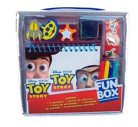 Kit Livro De Atividades Para Crianças Toy Story Disney