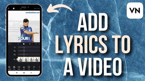 How To Add Lyrics To A Video In Vn App Step By Step Tutorial Youtube