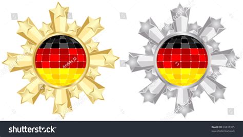 German Flag Banner Stock Vector 69431305 : Shutterstock