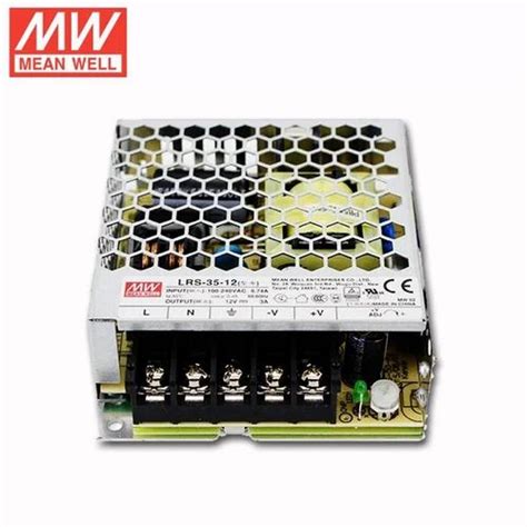 Meanwell Smps Lrs Single Output Switching Power Supply For