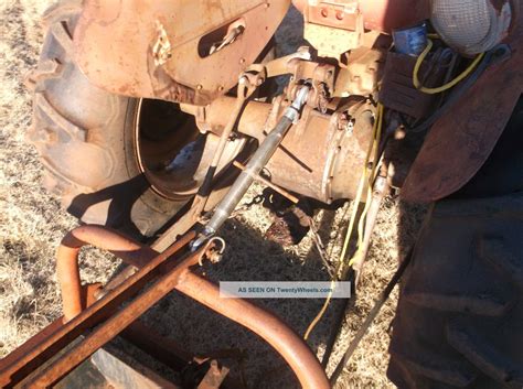 Massey Harris Ferguson Model Tractor Has Power Steering Live