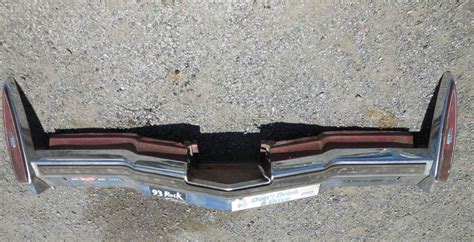 Oldsmobile Toronado Rear Bumper Larry Camuso S