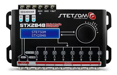 Procesador Crossover Digital Stetsom Stx 2848 8 Canales