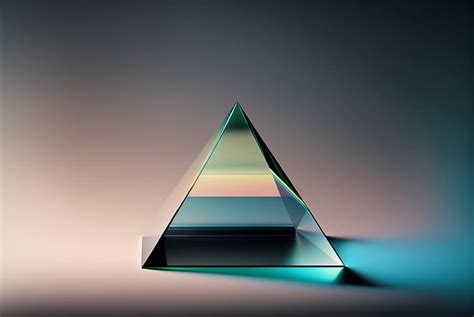 Ai Art Glass Prism Minimalism Hd Wallpaper Wallpaperbetter