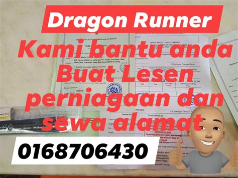 Runner Lesen Perniagaan Berniaga Di Kuching Sarawak