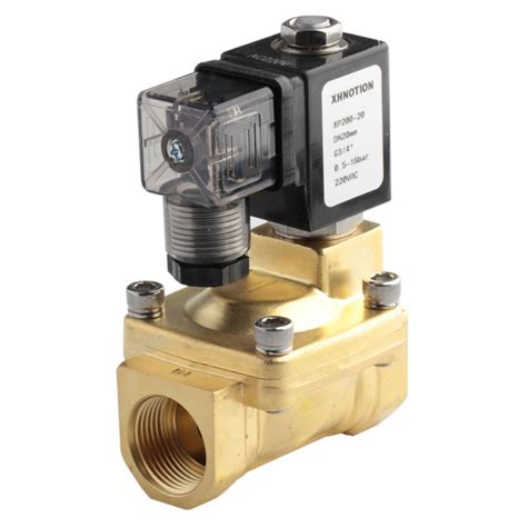 Xhnotion Xp Series G Bar Brass Normal Closed Solenoid Calve