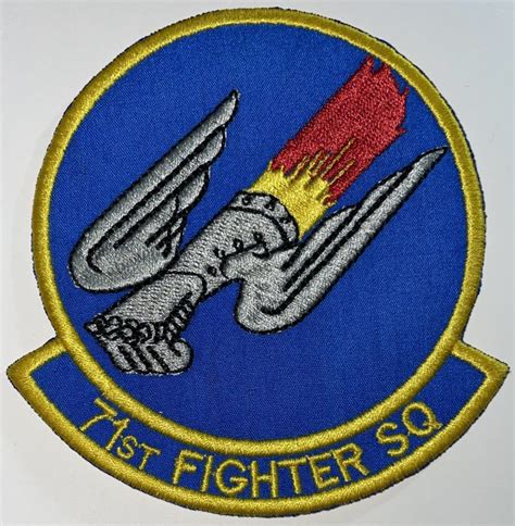 USAF 71st Fighter Sq Patch Decal Patch Co