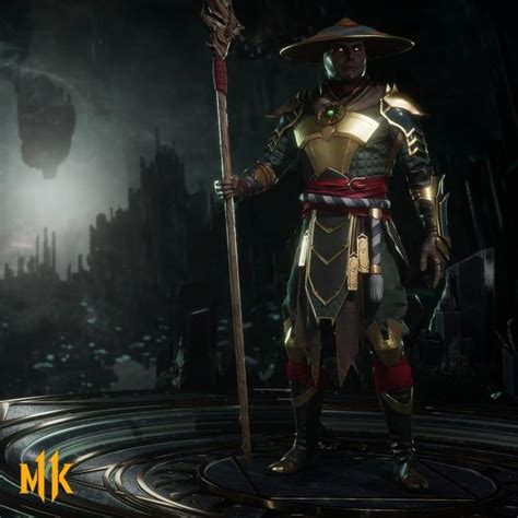 New render shows Raiden character model in Mortal Kombat 11