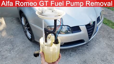 Alfa Romeo Gt Fuel Pump Removal Location Disassembly Youtube