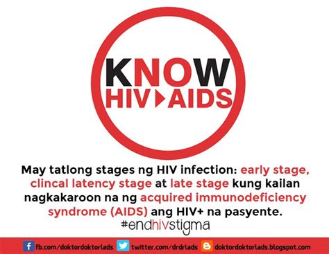 Doktordoktorlads On Twitter Ano Ba Ang Mga Sintomas Ng Hiv Aids 24948