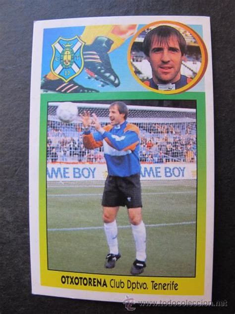 Cromo Otxotorena Tenerife Colecciones Este 93 94 Futbol Cromos