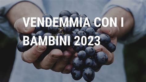 Vendemmia Con I Bambini Le Migliori In Italia Le Nuove Mamme