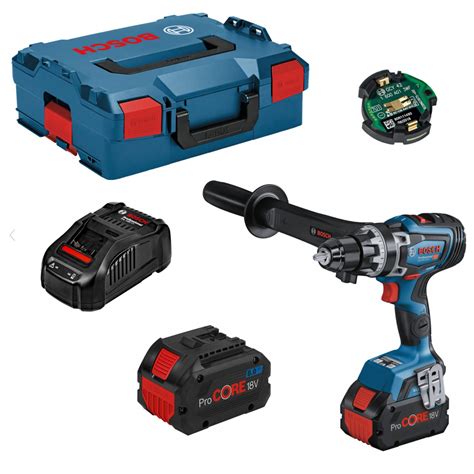 Bosch GSR 18V 150 C Perceuse Visseuse 18V 2x8 0Ah ProCore Avec Coffret