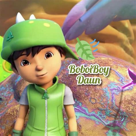 Boboiboy Daun - 1199x1200 Wallpaper - teahub.io