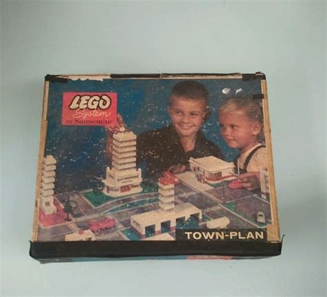 1960s Vintage Lego System By Samsonite Town Plan 459292247