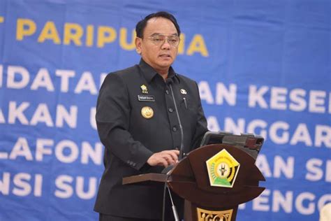 Apbd Sultra Disahkan Pj Gubernur Kepentingan Rakyat Di Atas