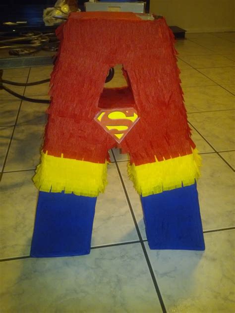 DIY Super Hero Theme Pinata