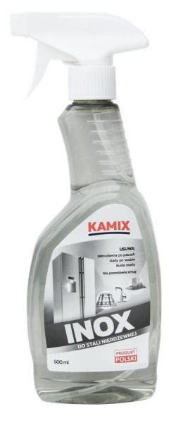 Kamix INOX płyn do czyszczenia stali nierdzewnej 500ml CzystySklep pl