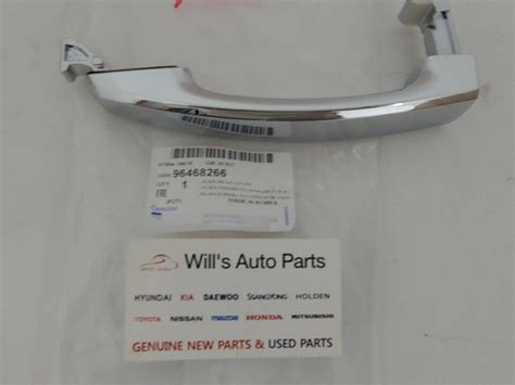 Holden Captiva 5 Lh Left Front Outer Door Handle Chrome 2009 2013