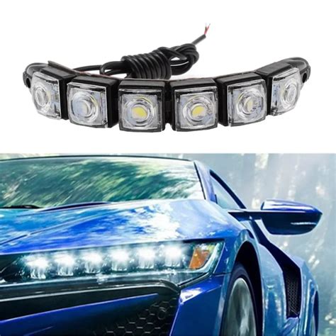 Tira De Luces LED De Circulaci N Diurna Para Coche Luces DRL