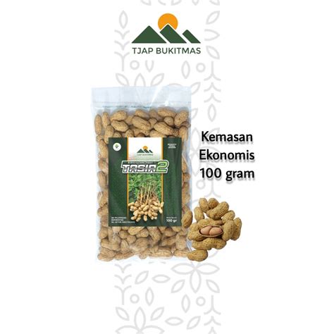 Jual Benih Kacang Tanah 100 Gram Bersertifikat Berlabel Varietas Tasia