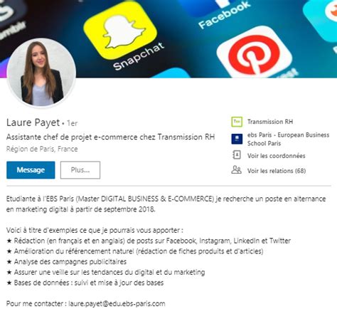 Tips Linkedin Les Secrets D Un Bon Resume Sur Linkedin Voici