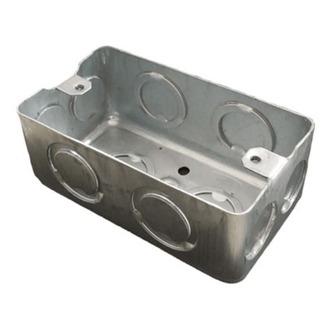 CAJA RECTANGULAR METALICO CON SALIDA 3 4 PESADA 1 20 FABET Prodicons