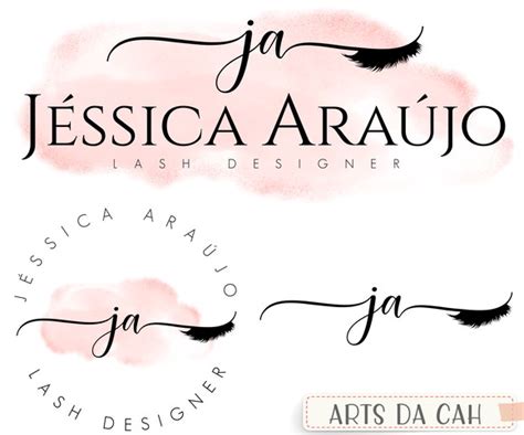 Logo Logotipo Marca D Gua Lash Designer Elo