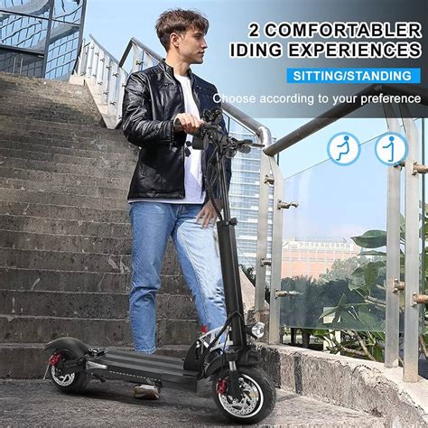 Hitway Electric Scooter H With Seat Max Km Range W