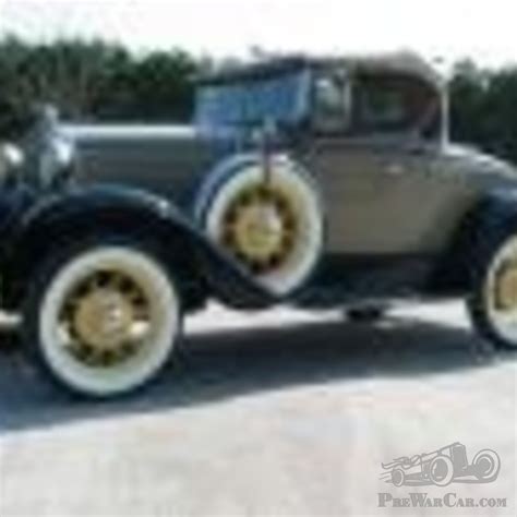 Car Ford Deluxe Roadster 1931 For Sale PreWarCar