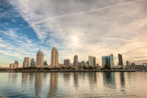 San Diego Skyline stock image. Image of tourism, sunny - 25109653