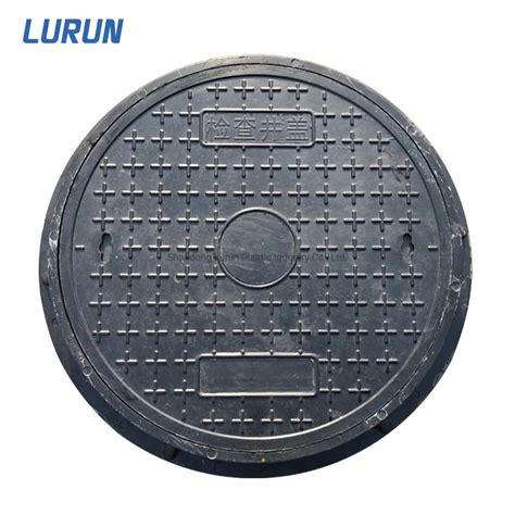 Composite Square Round Grey Frame Cast Iron Manhole Cover Price