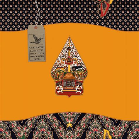 Batik Tradisional Kwalitas Expor Motif Special Batik Wayang Kulit