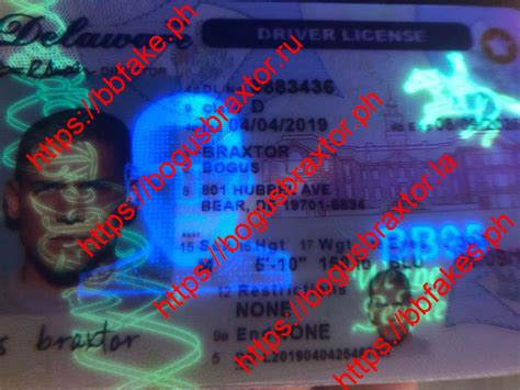 Delaware Fake ID Bogus Braxtor Fake ID