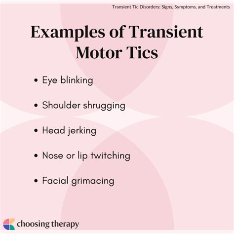 What Are Transient Tic Disorders