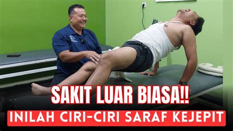 Mco Arif Sakit Luar Biasa Inilah Ciri Ciri Saraf Kejepit Youtube