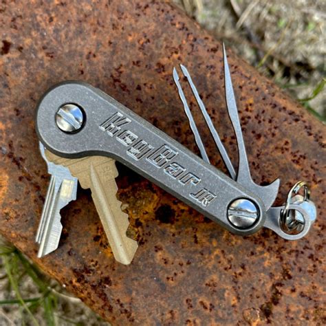 Stonewashed Titanium Keybar Jr Keybar