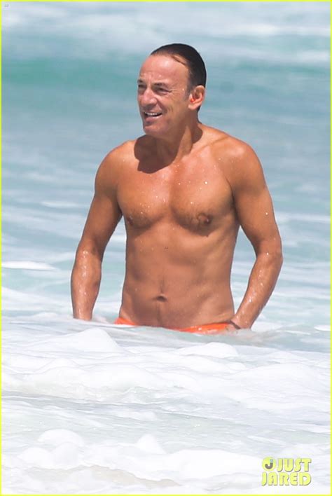 Bruce Springsteen Bares Fit Shirtless Body At The Beach In Rio Photo