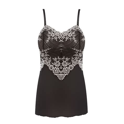 Wacoal Embrace Lace Chemise Black Sugar And Spice Lingerie
