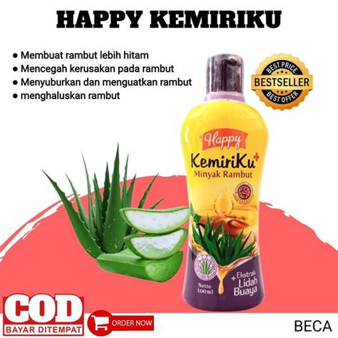 Happy Minyak Kemiriku Ekstrak Untuk Anak Cod Happy Kemiriku Minyak