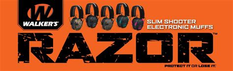 Walker's Razor Slim Low Profile Digital Earmuffs - Outdoor Woman's
