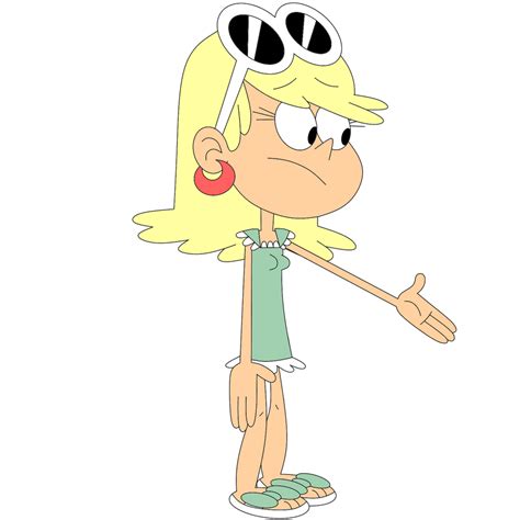 Leni Loud Vector Offering Her Left Hand By Bobbyking3116 On Deviantart