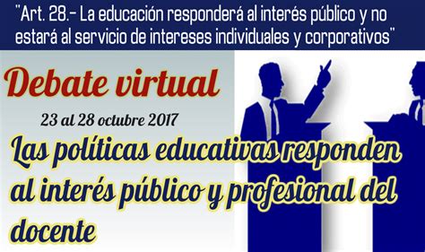 Sociedad de Investigación Pedagógica Innovar SIPI Debate virtual Las