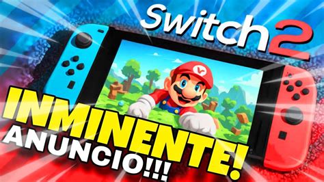 ⚠️noticias⚠️💥nintendo Switch 2 Anuncio Inminente💥😱nintendo Comienza